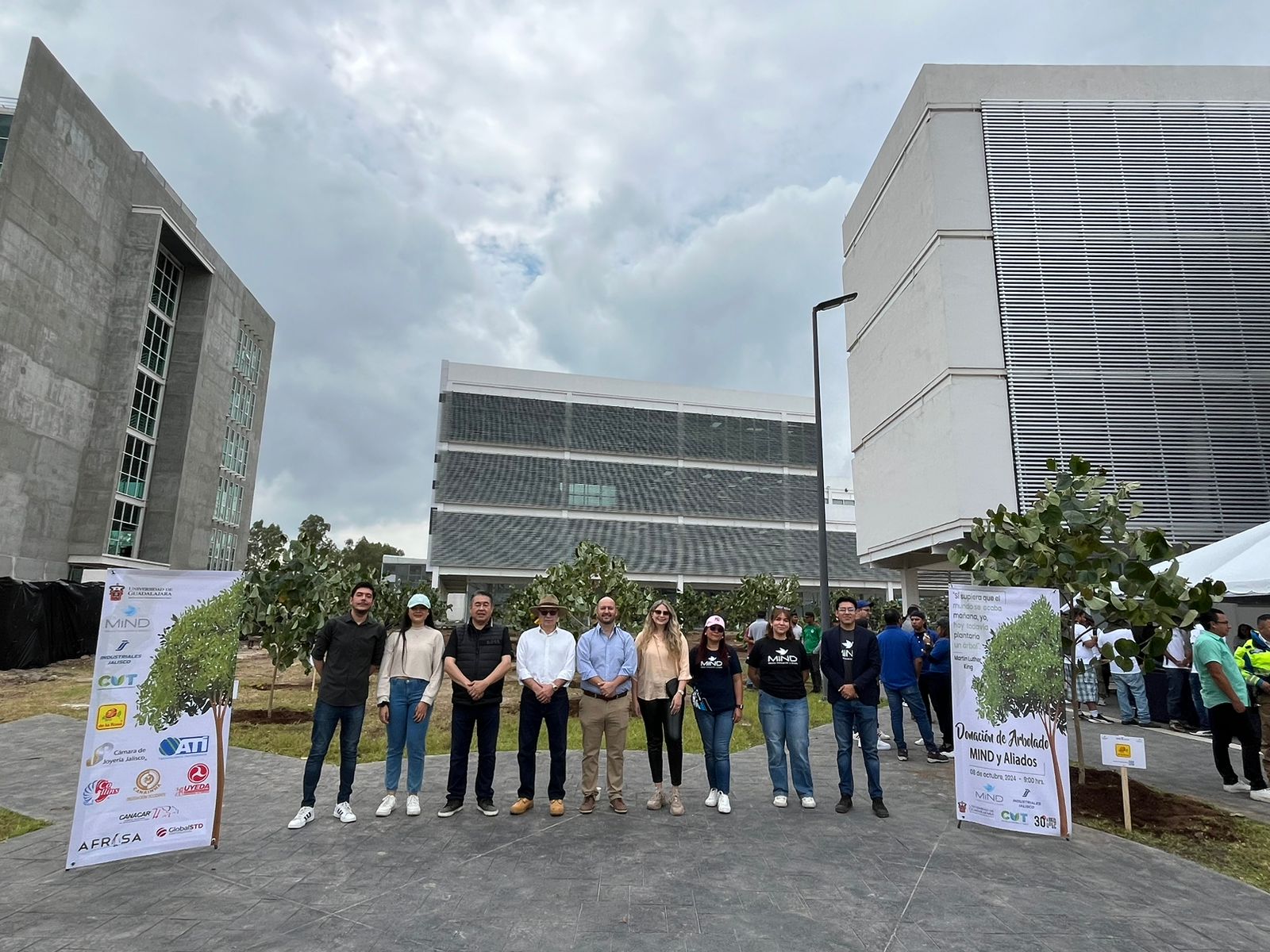 Evento Plantación Simbólica de Árboles en CU Tonalá